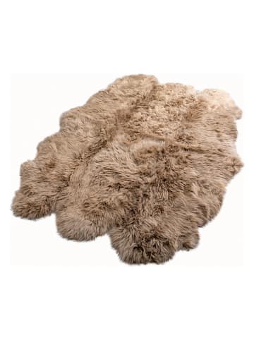 Native Home Schaffell in Hellbraun