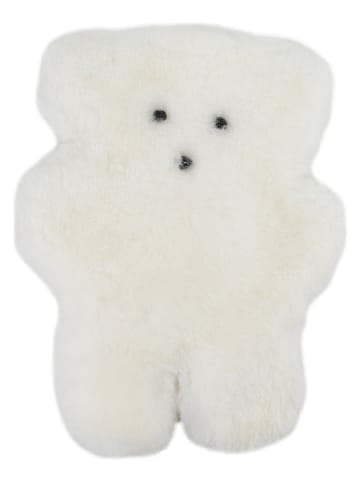 Native Home Maskotka w kolorze białym z wełny owczej - 0+