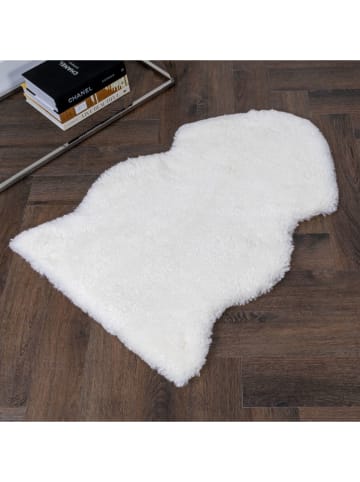 Native Home Schaffell in Weiß