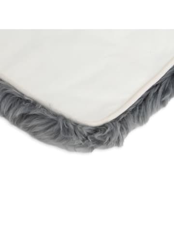 Native Home Schaffell-Sitzauflage in Grau - (L)40 x (B)40 cm