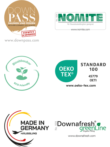 Häussling Bettwaren Poduszka w kolorze białym