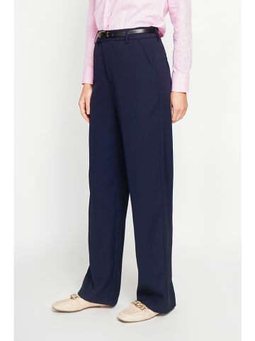 ASSUILI Spodnie chino w kolorze granatowym