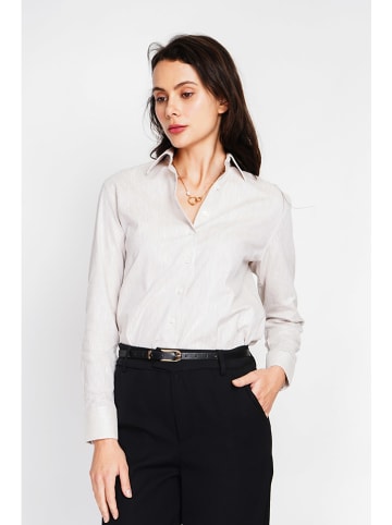 ASSUILI Linnen blouse crème