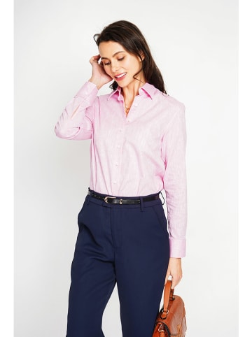 ASSUILI Linnen blouse roze