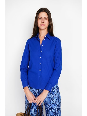 ASSUILI Leinen-Hemd in Blau