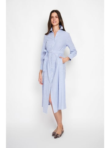ASSUILI Sukienka w kolorze niebieskim