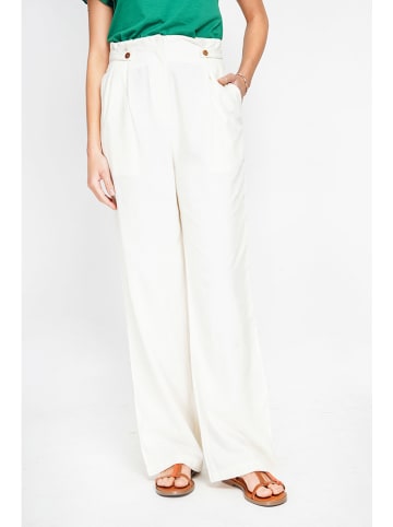 ASSUILI Spodnie w kolorze białym