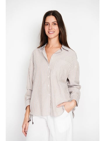 ASSUILI Bluzka w kolorze beżowym