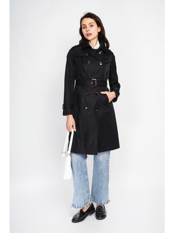 ASSUILI Trenchcoat zwart