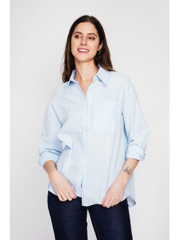 ASSUILI Blouse lichtblauw