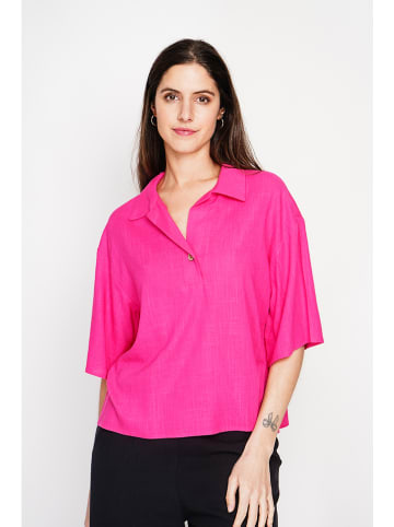 ASSUILI Linnen blouse roze