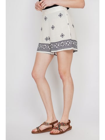 ASSUILI Szorty w kolorze białym