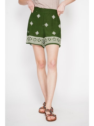 ASSUILI Szorty w kolorze khaki