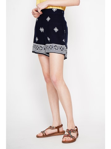 ASSUILI Szorty w kolorze granatowym