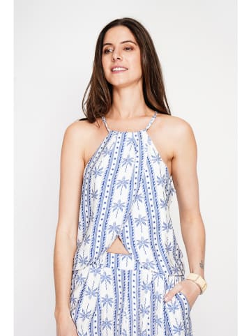 ASSUILI Top in Dunkelblau