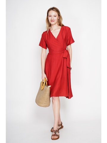 ASSUILI Kleid in Rot