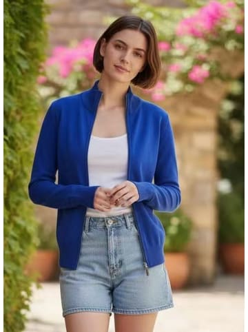 ASSUILI Cardigan in Blau