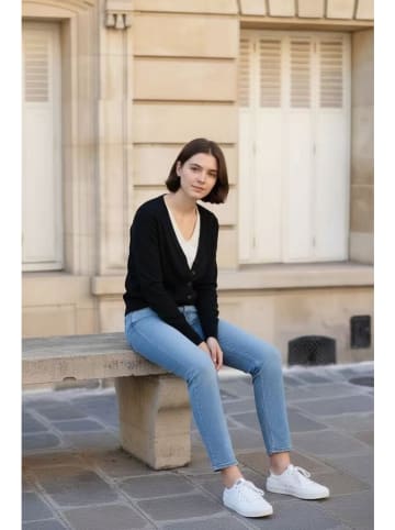 ASSUILI Kardigan w kolorze czarnym