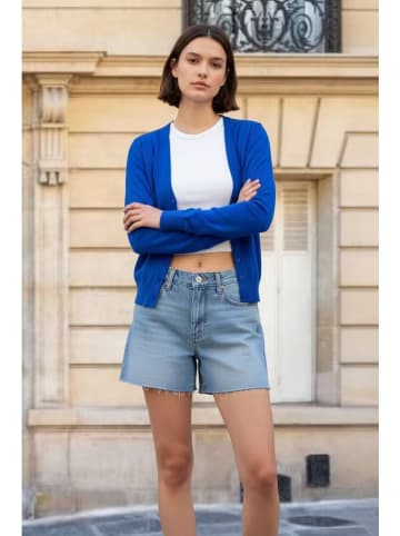 ASSUILI Kardigan w kolorze niebieskim