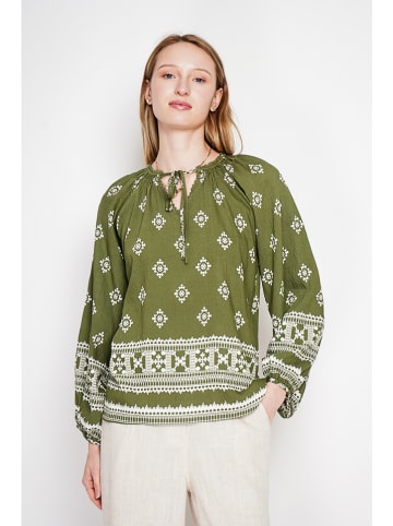 ASSUILI Bluzka w kolorze khaki