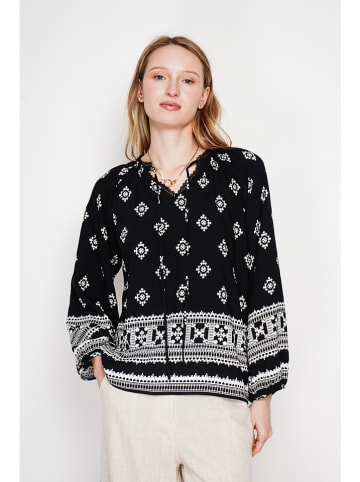 ASSUILI Blouse zwart