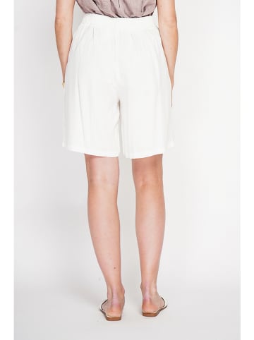 ASSUILI Bermudy w kolorze białym