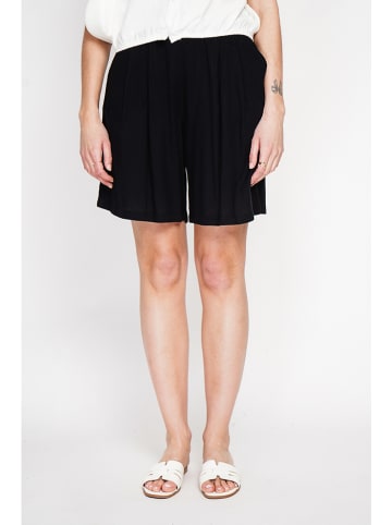 ASSUILI Bermudy w kolorze czarnym