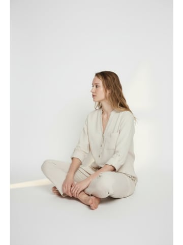 ASSUILI Linnen blouse crème