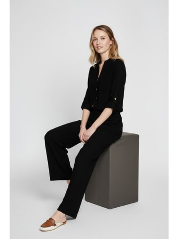 ASSUILI Linnen blouse zwart
