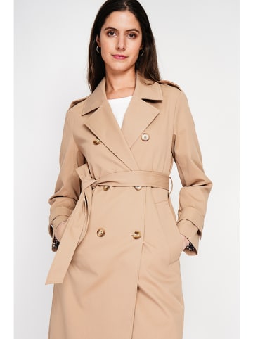 ASSUILI Trenchcoat lichtbruin
