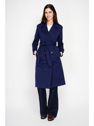 ASSUILI Trenchcoat in Dunkelblau