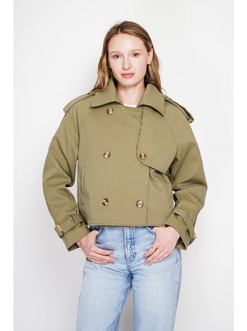 ASSUILI Kurtka przejściowa w kolorze khaki