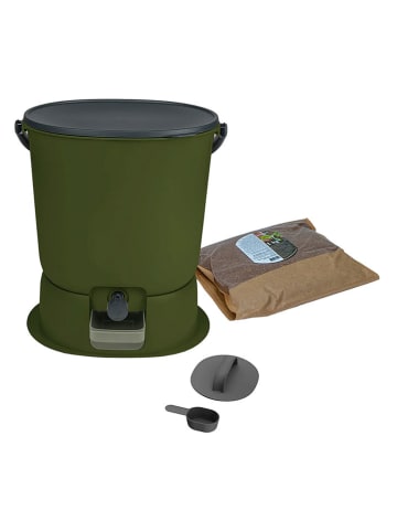 Skaza Kompostownik "Organko Essential Bokashi" w kolorze zielonym - 15,3 l