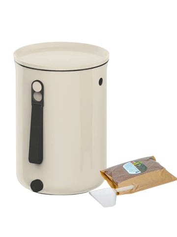 Skaza Komposter "Organko 2 - Bokashi" in Creme - 9,6 l