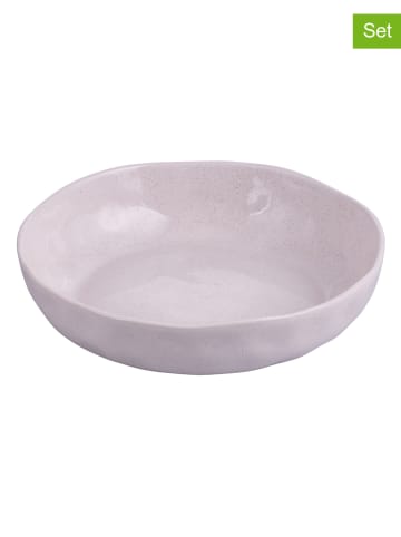 Villa d´Este 6-delige set: soepborden "The Market" wit - Ø 21,5 cm