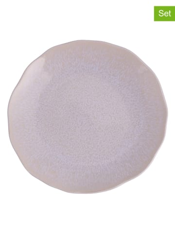 Villa d´Este 6-delige set: fruitborden "The Market" wit - Ø 20,5 cm