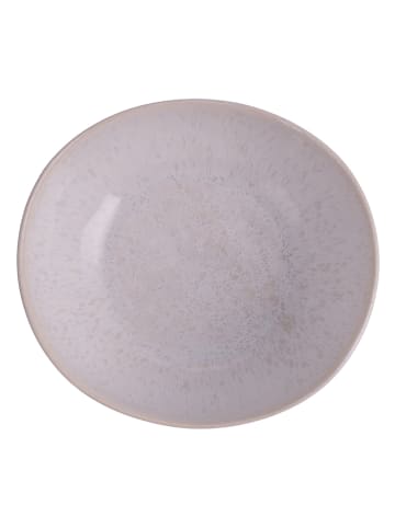 Villa d´Este 6-delige set: soepborden "The Market" wit/beige - (B)21 x (H)6 cm