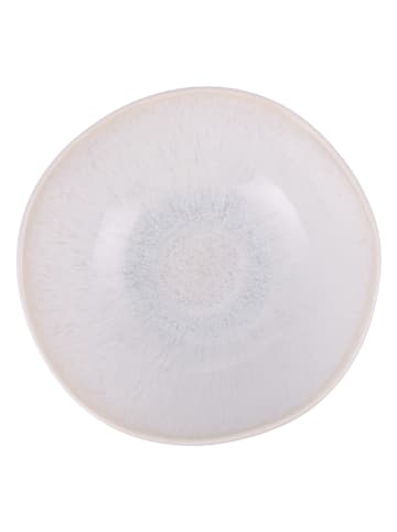 Villa d´Este 6-delige set: soepborden "The Market" wit/beige - Ø 17 cm