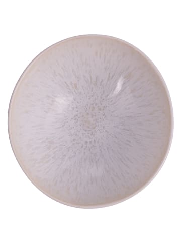 Villa d´Este 6-delige set: kommen "New Market" wit/beige - Ø 12 cm