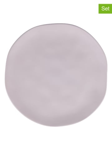 Villa d´Este 6-delige set: dessertborden "The Market" wit - Ø 21,5 cm