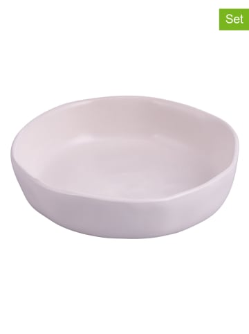 Villa d´Este 6-delige set: soepborden "The Market" wit - (B)16 x (H)4 cm