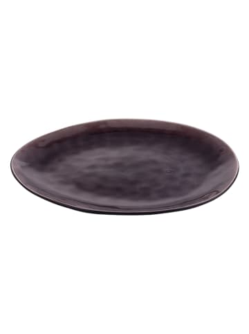 Villa d´Este 6-delige set: dinerborden "The Market" paars - Ø 28,5 cm