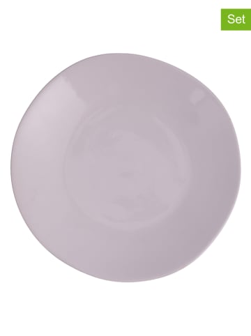 Villa d´Este 6-delige set: fruitborden "The Market" wit - Ø 20,5 cm