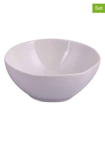 Villa d´Este 6-delige set: soepkommen "The Market" wit - Ø 15 cm