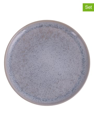 Villa d´Este 6er-Set: Obstteller "The Market" in Hellblau - Ø 21 cm