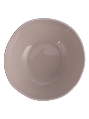 Villa d´Este 6-delige set: soepkommen "The Market" blauw/beige - Ø 17,5 cm