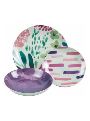 Villa d´Este 18tlg. Tafelservice "New Acquerello" in Bunt