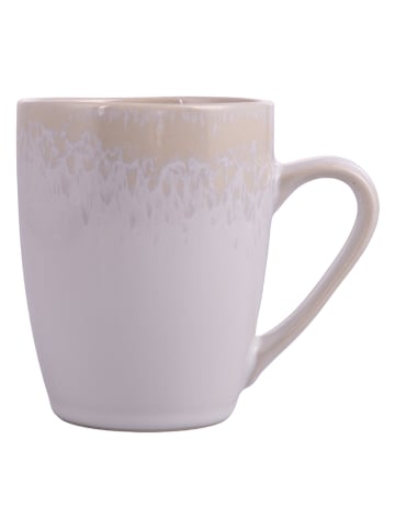 Villa d´Este 12-delige set: koppen "The Market" wit/beige - 340 ml