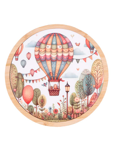 Villa d´Este 4-delige set: onderzetters "Balloon" meerkleurig - Ø 20 cm