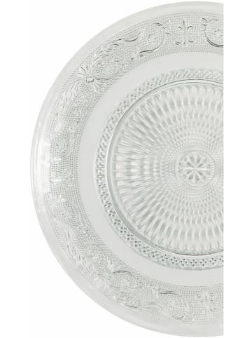 Villa d´Este 3-delige set: serveerplateaus transparant - Ø 33 cm